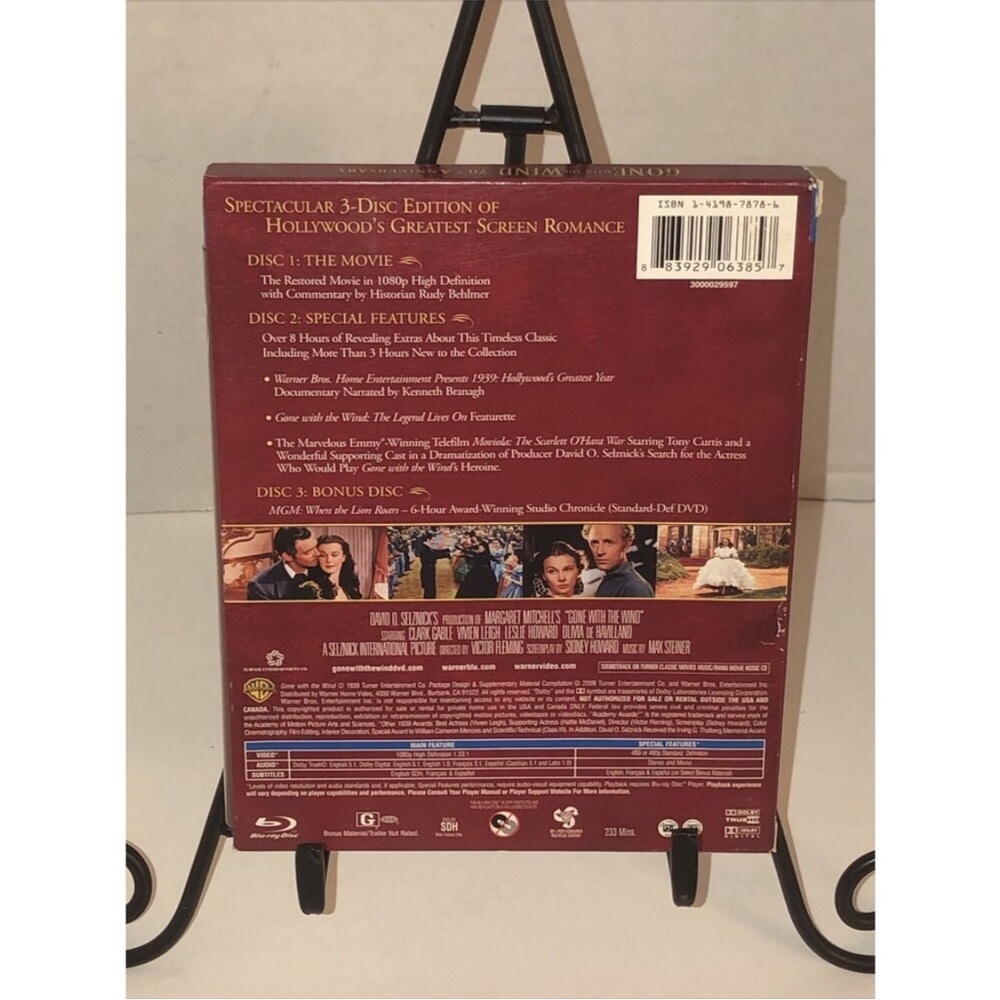 Classic Movie 3-Disc Collector's Edition - Burgundy Case